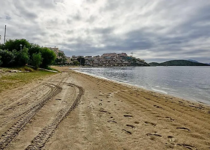 아파트 Retiro De Ensueno Frente Al Mar 라망가델마르메노